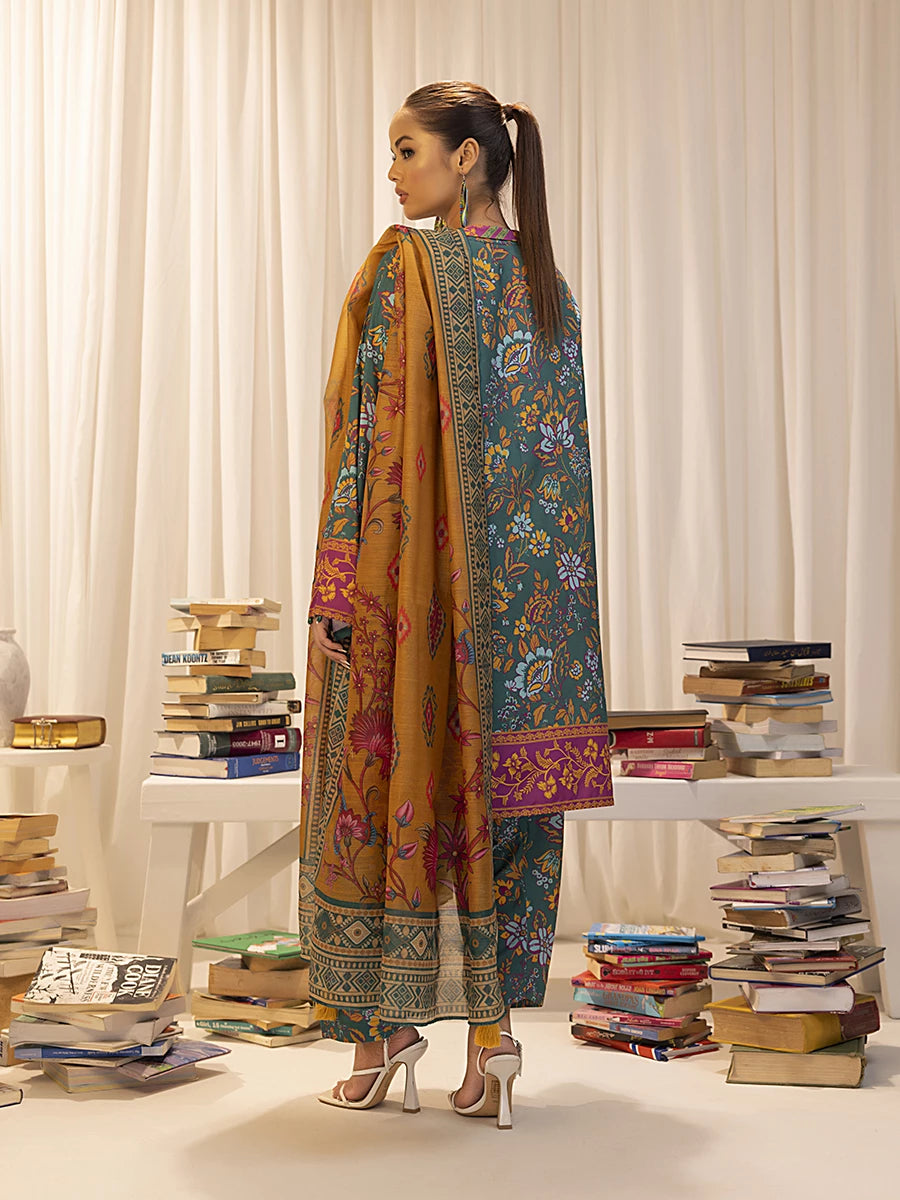 Salitex | Sibel Printed Lawn Silk | ST-03 -   Ladies Clothes -  Saira Saqlain
