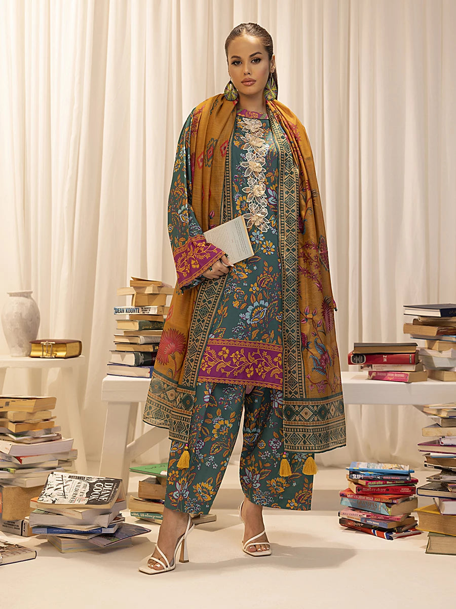 Salitex | Sibel Printed Lawn Silk | ST-03 -   Ladies Clothes -  Saira Saqlain