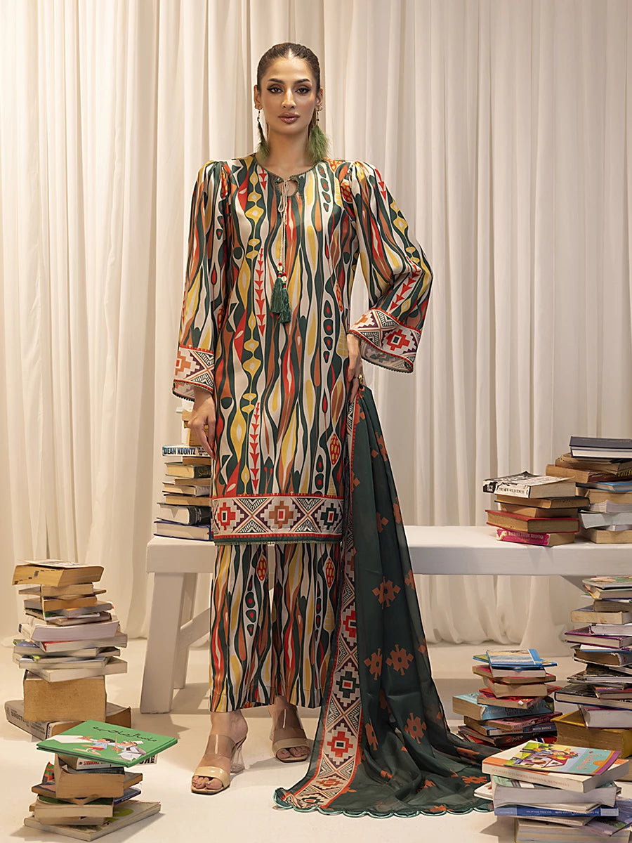 Salitex | Sibel Printed Lawn Silk | ST-05 -   Ladies Clothes -  Saira Saqlain