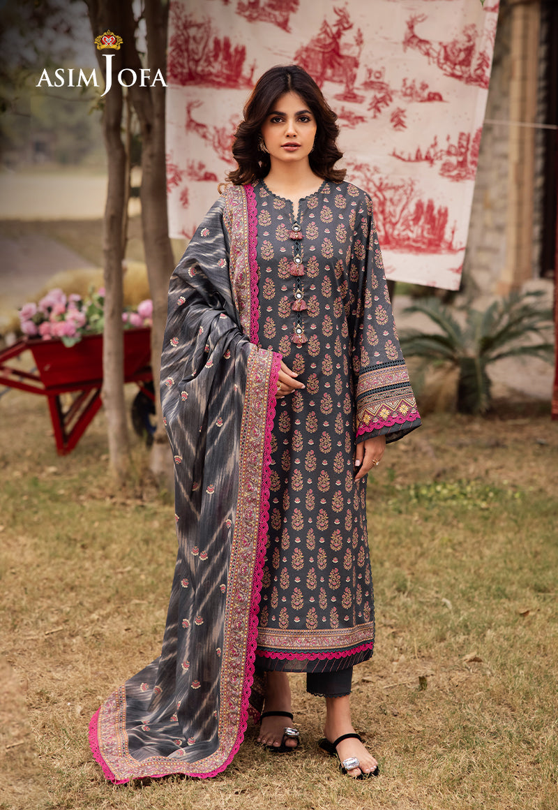 Asim Jofa | Prints Drop 2 | AJUBJ-49 - Saira Saqlain