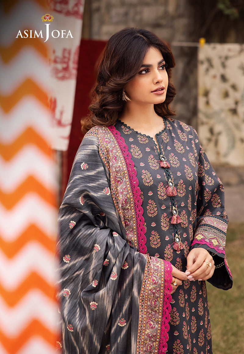 Asim Jofa | Prints Drop 2 | AJUBJ-49 - Saira Saqlain