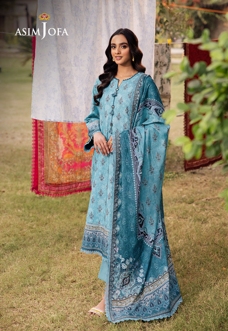 Asim Jofa | Prints Drop 2 | AJUBJ-46 - Saira Saqlain