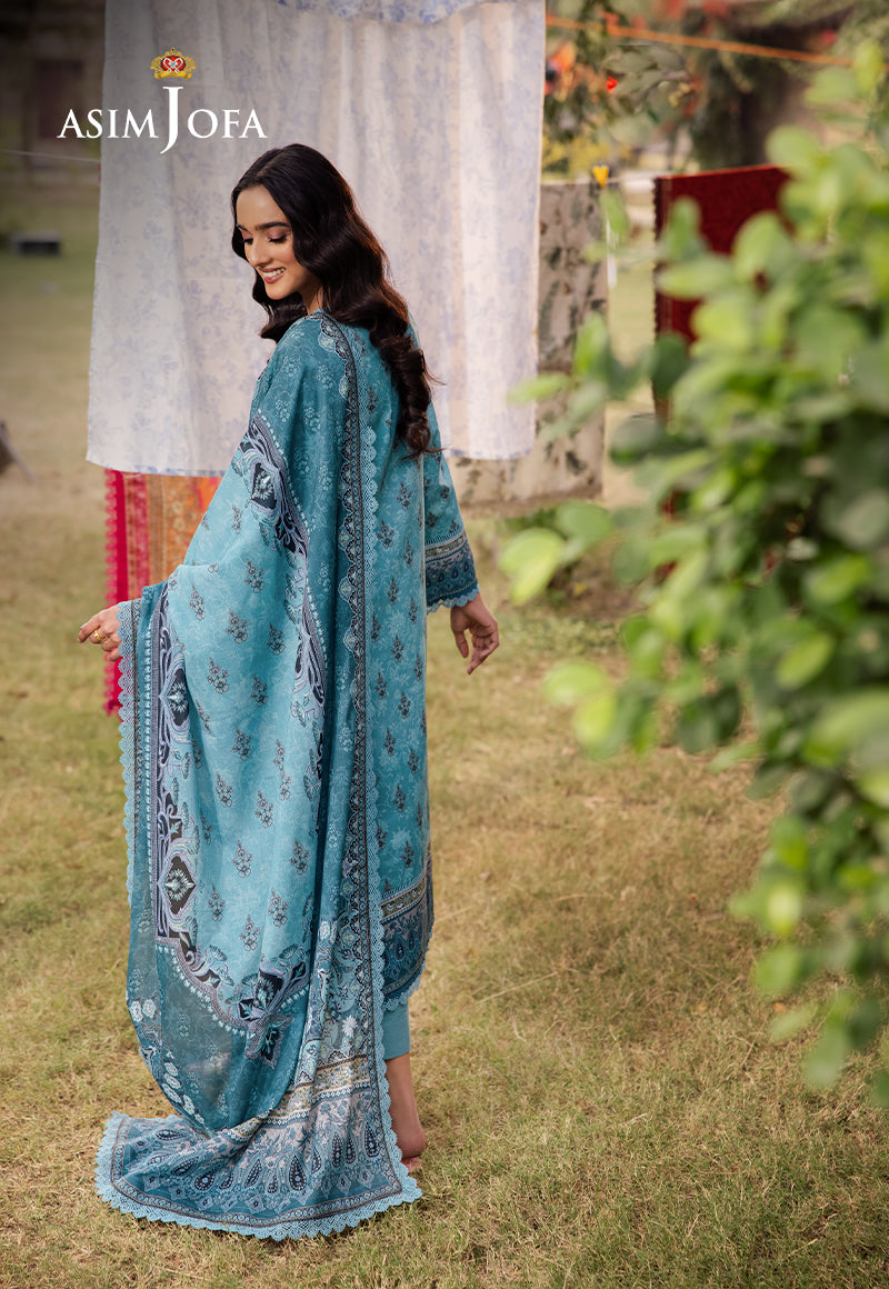 Asim Jofa | Prints Drop 2 | AJUBJ-46 - Saira Saqlain