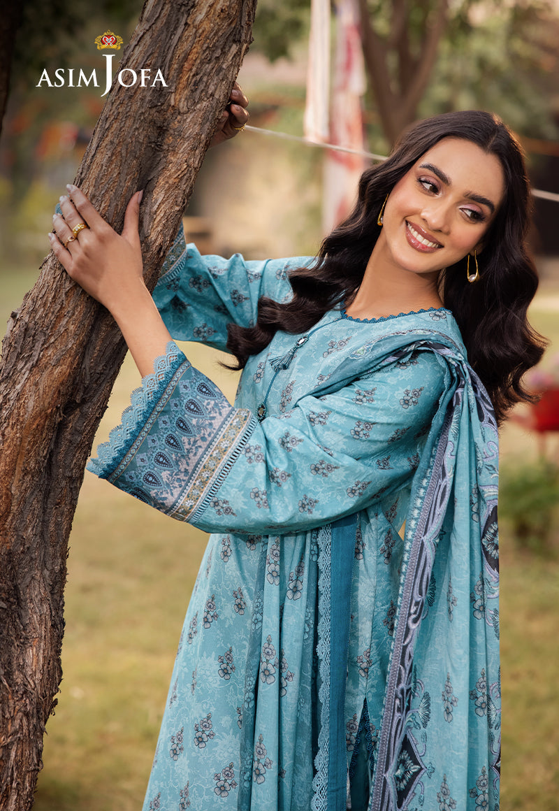 Asim Jofa | Prints Drop 2 | AJUBJ-46 - Saira Saqlain