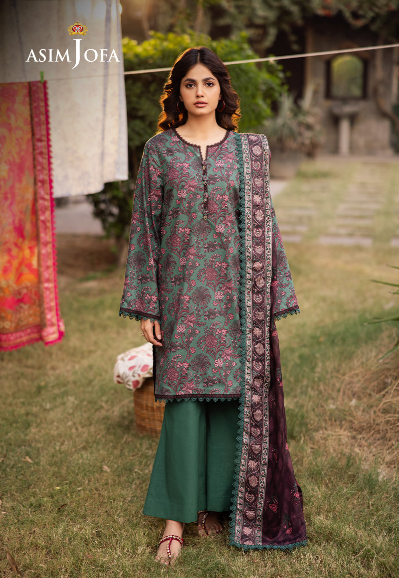 Asim Jofa | Prints Drop 2 | AJUBJ-32 - Saira Saqlain