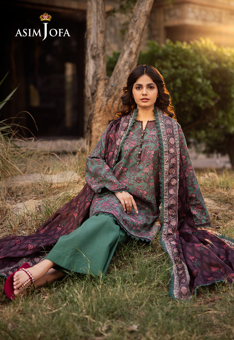 Asim Jofa | Prints Drop 2 | AJUBJ-32 - Saira Saqlain