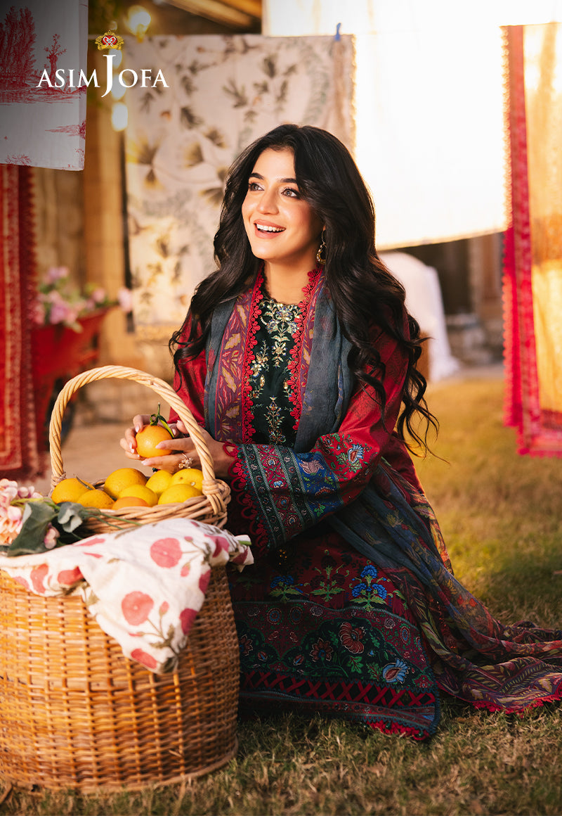 Asim Jofa | Prints Drop 2 | AJUBJ-06 - Saira Saqlain