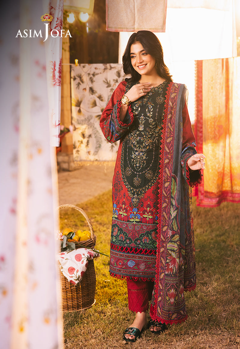 Asim Jofa | Prints Drop 2 | AJUBJ-06 - Saira Saqlain