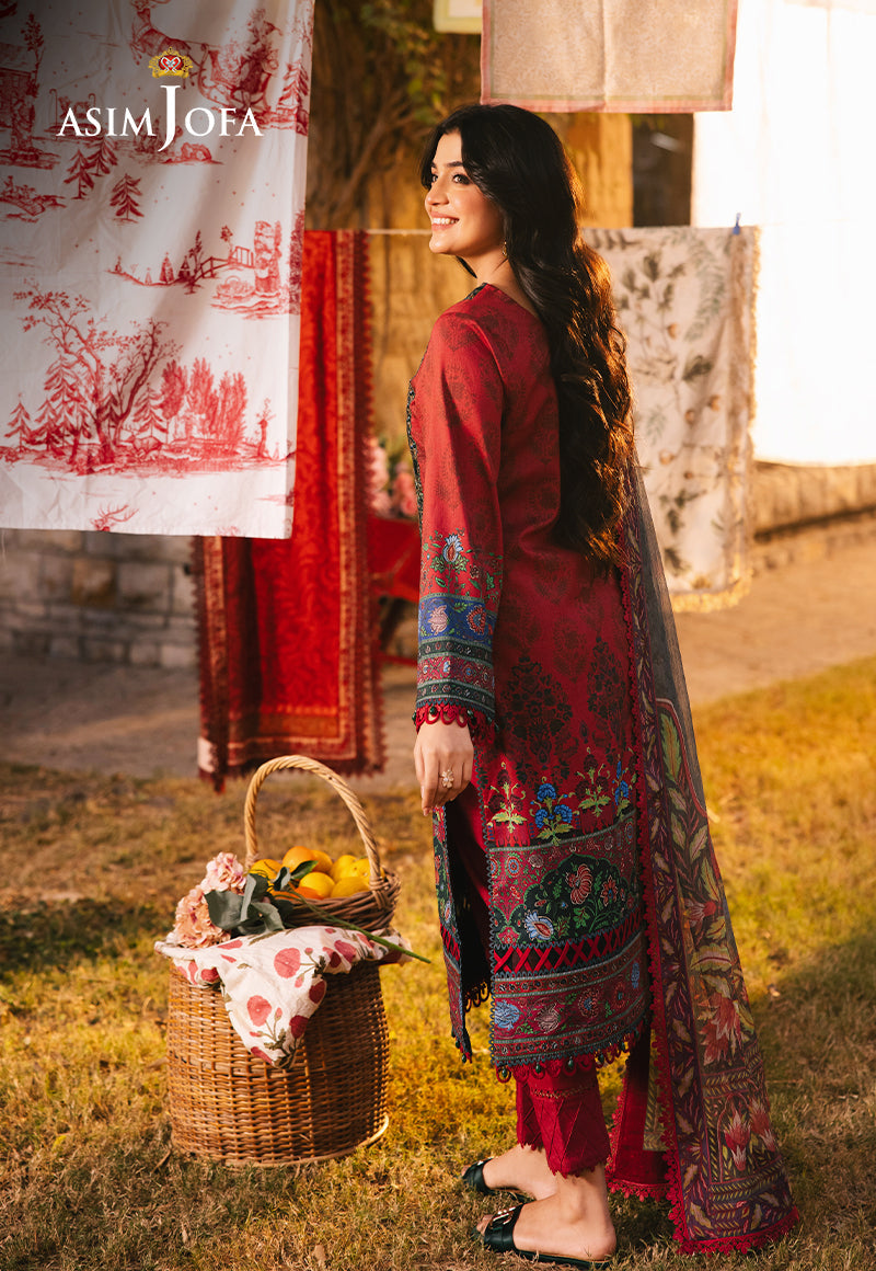 Asim Jofa | Prints Drop 2 | AJUBJ-06 - Saira Saqlain