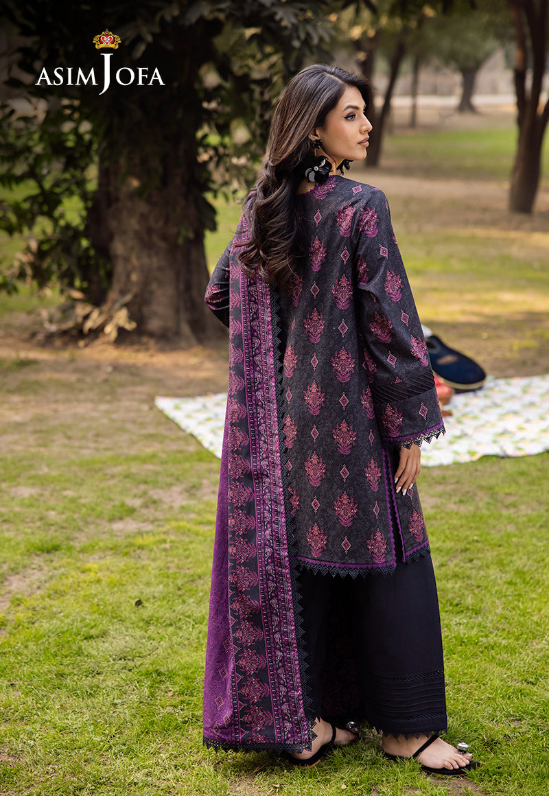 Asim Jofa | Prints Drop 2 | AJUBJ-24 - Saira Saqlain
