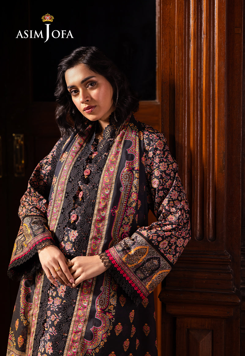 Asim Jofa | Prints Drop 2 | AJUBJ-45 - Saira Saqlain