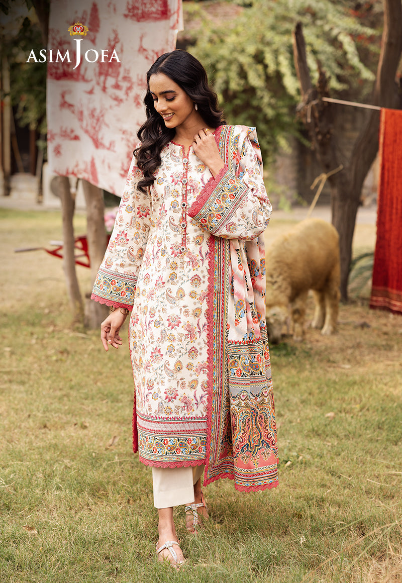 Asim Jofa | Prints Drop 2 | AJUBJ-50 - Saira Saqlain