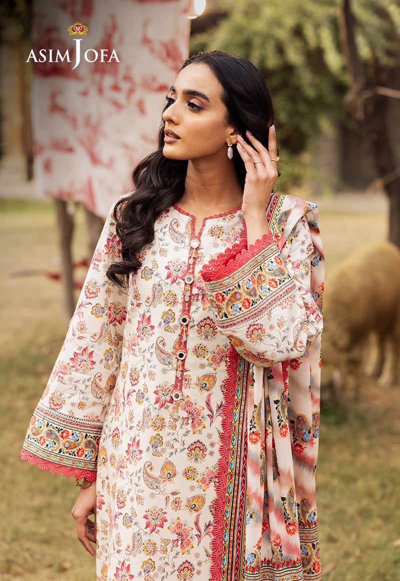 Asim Jofa | Prints Drop 2 | AJUBJ-50 - Saira Saqlain
