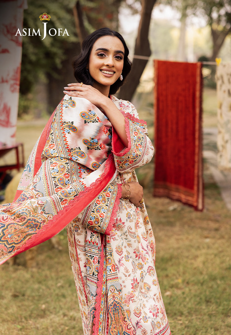Asim Jofa | Prints Drop 2 | AJUBJ-50 - Saira Saqlain