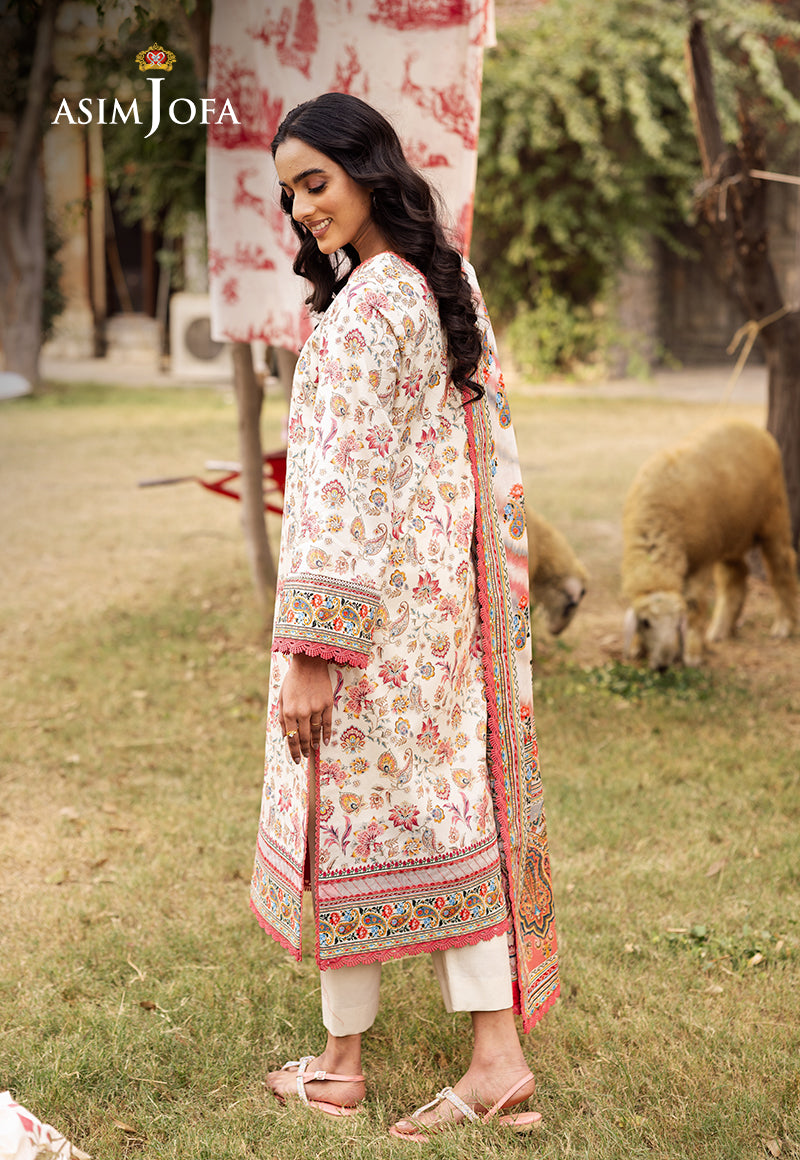 Asim Jofa | Prints Drop 2 | AJUBJ-50 - Saira Saqlain
