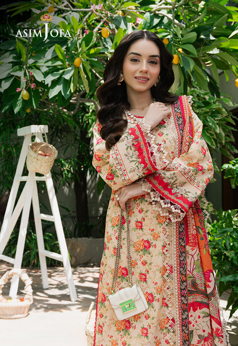 Asim Jofa | Prints Drop 2 | AJUUB-31 - Saira Saqlain