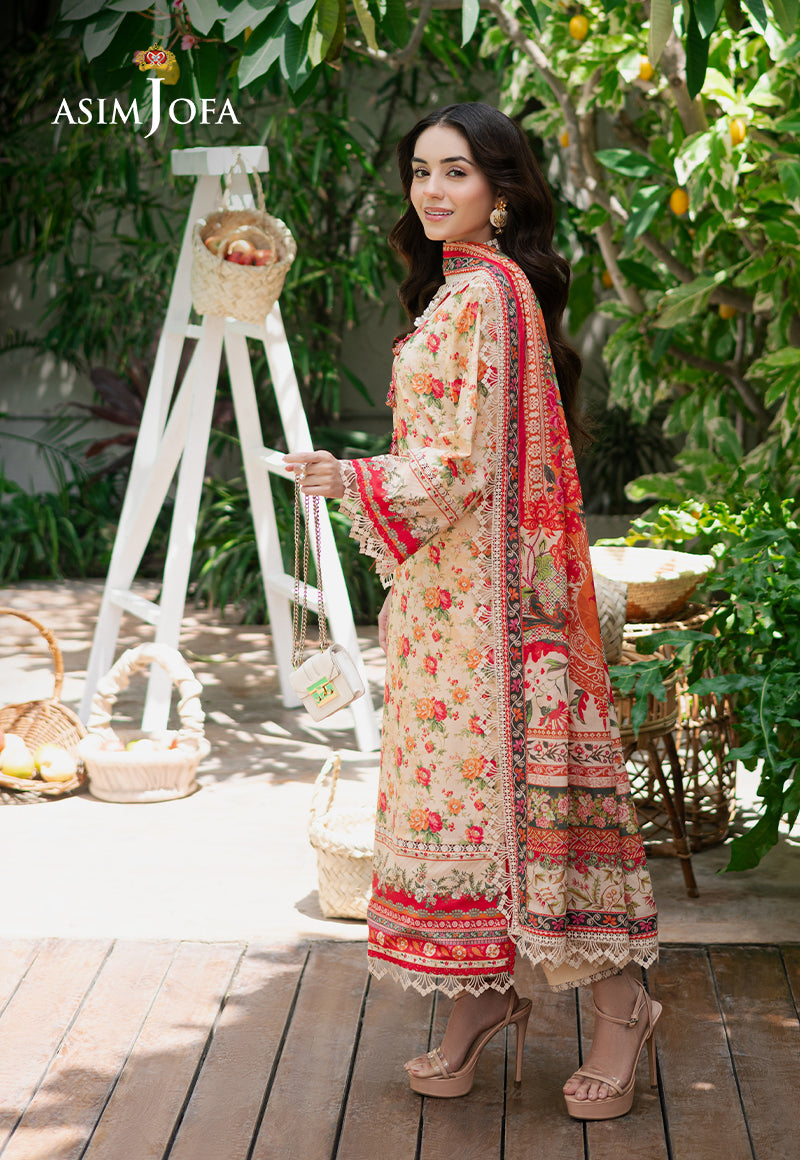 Asim Jofa | Prints Drop 2 | AJUUB-31 - Saira Saqlain