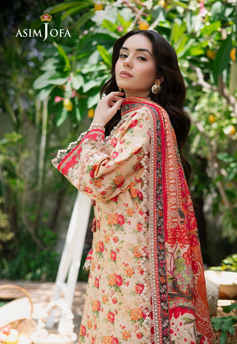 Asim Jofa | Prints Drop 2 | AJUUB-31 - Saira Saqlain