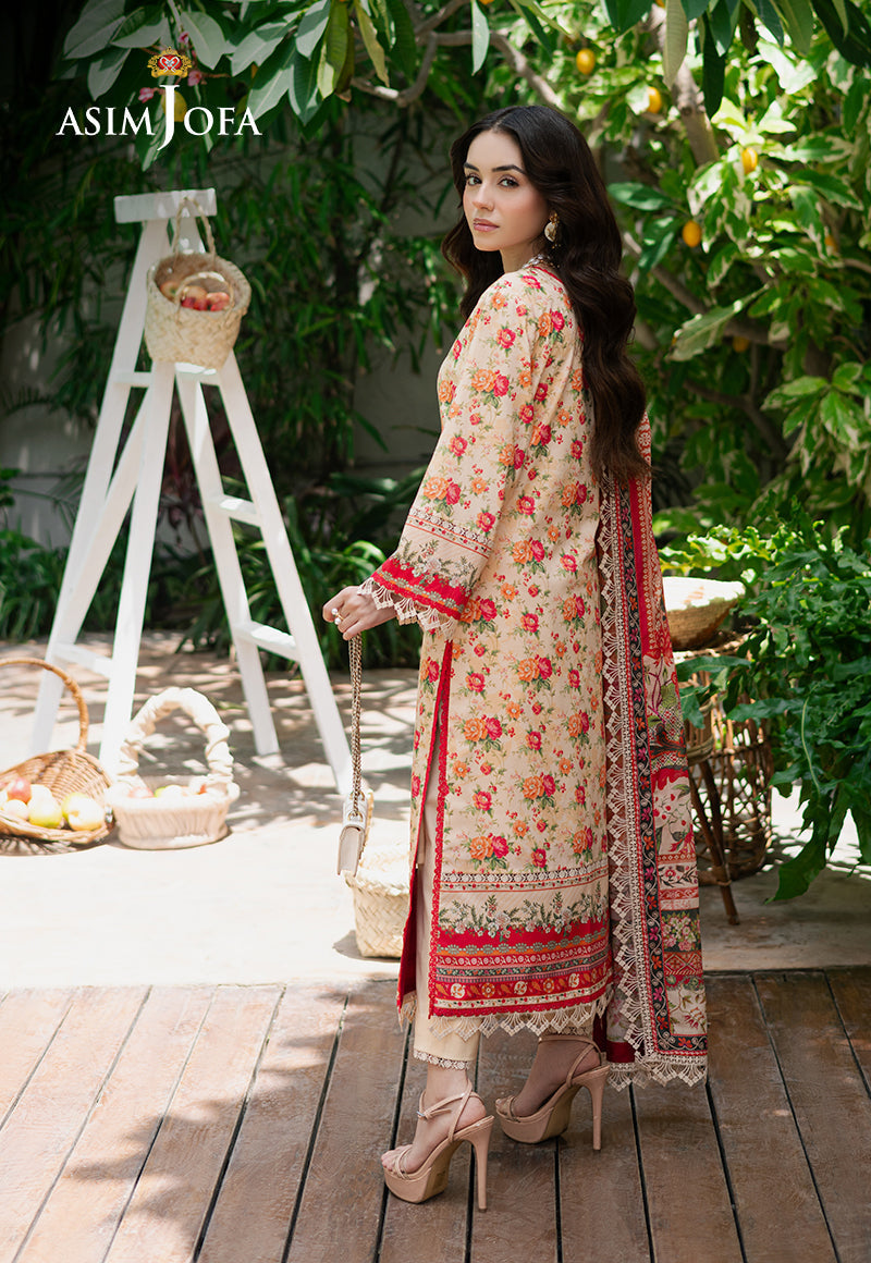 Asim Jofa | Prints Drop 2 | AJUUB-31 - Saira Saqlain