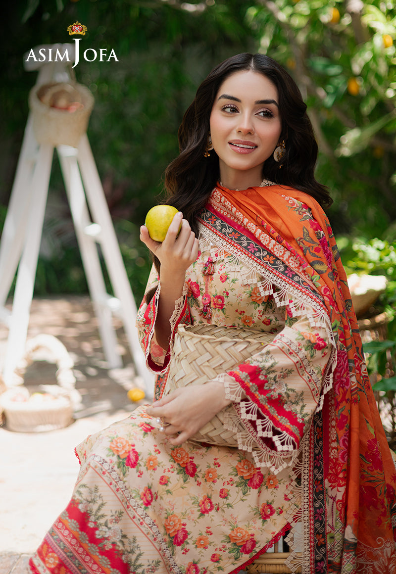 Asim Jofa | Prints Drop 2 | AJUUB-31 - Saira Saqlain