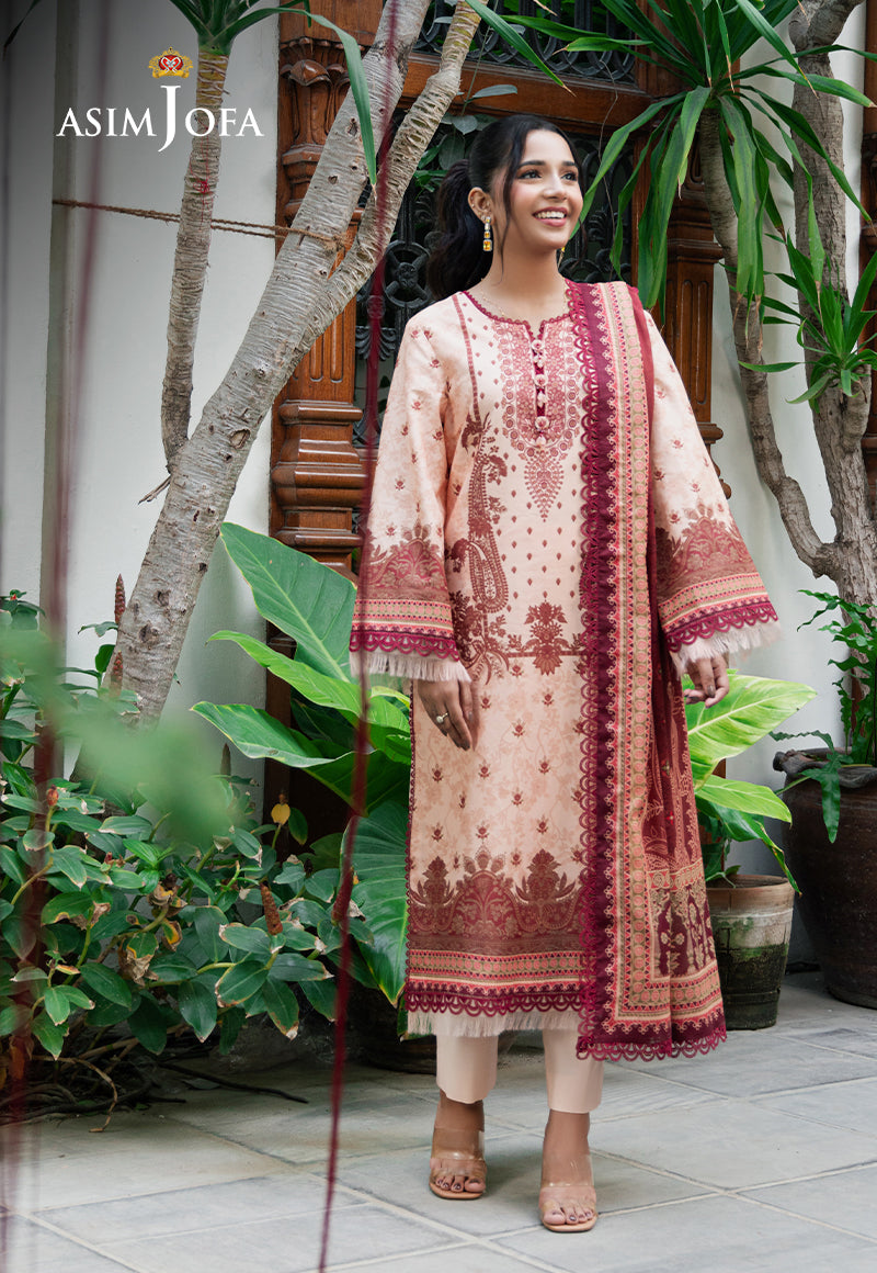 Asim Jofa | Prints Drop 2 | AJUUB-22 - Saira Saqlain