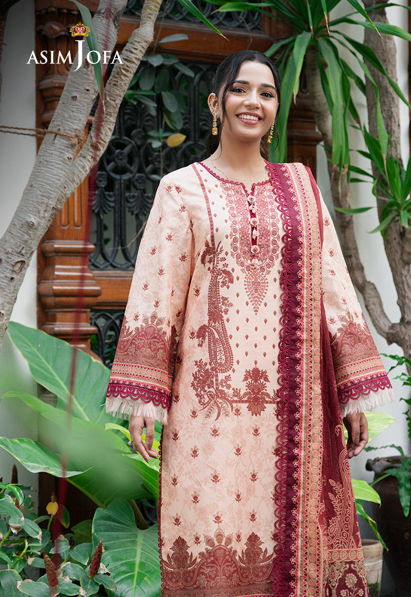 Asim Jofa | Prints Drop 2 | AJUUB-22 - Saira Saqlain