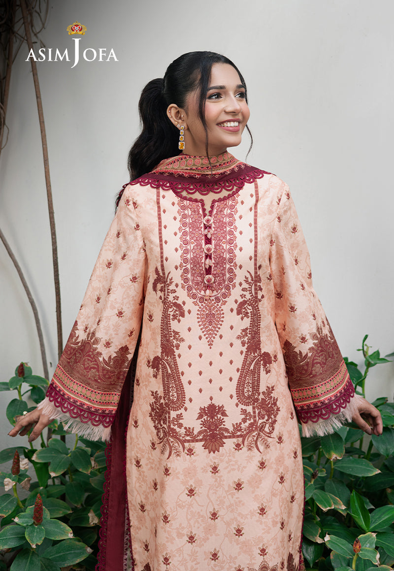 Asim Jofa | Prints Drop 2 | AJUUB-22 - Saira Saqlain