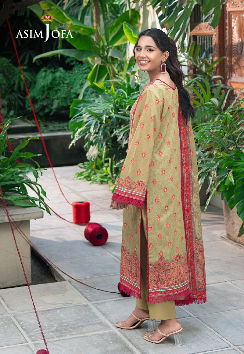 Asim Jofa | Prints Drop 2 | AJUUB-28 - Saira Saqlain