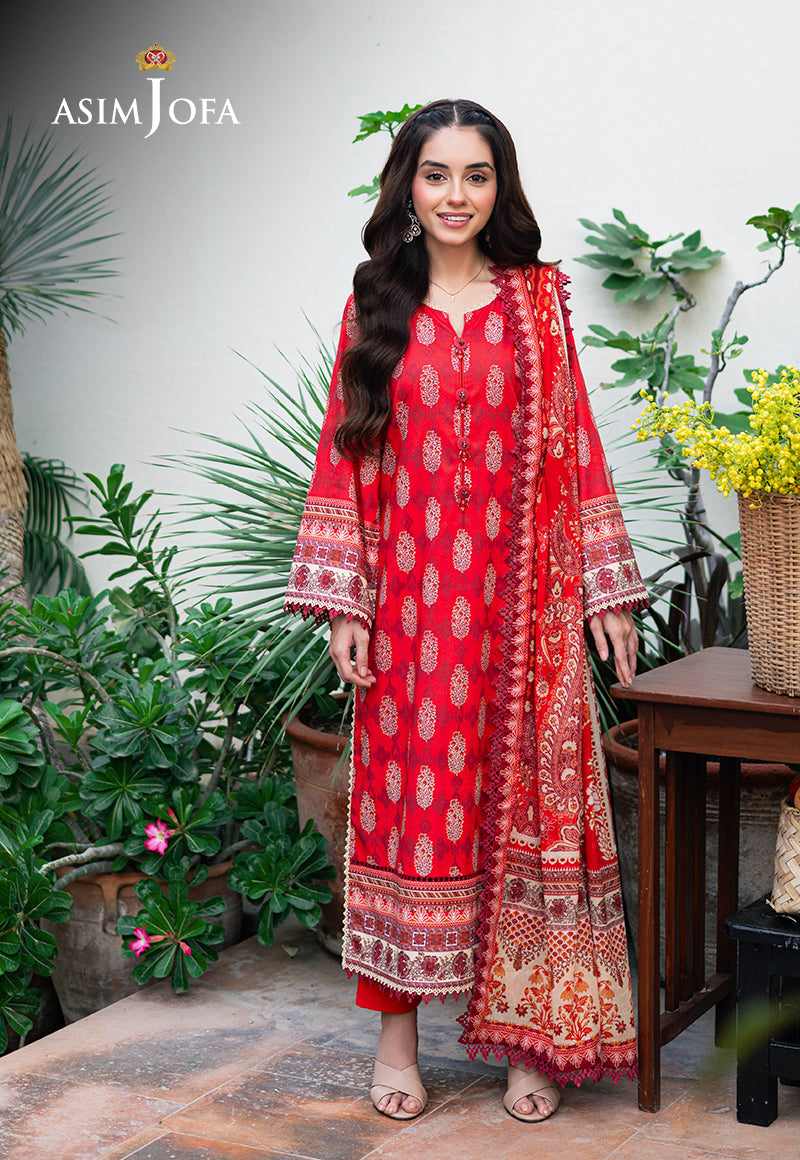 Asim Jofa | Prints Drop 2 |  AJUUB-35 - Saira Saqlain