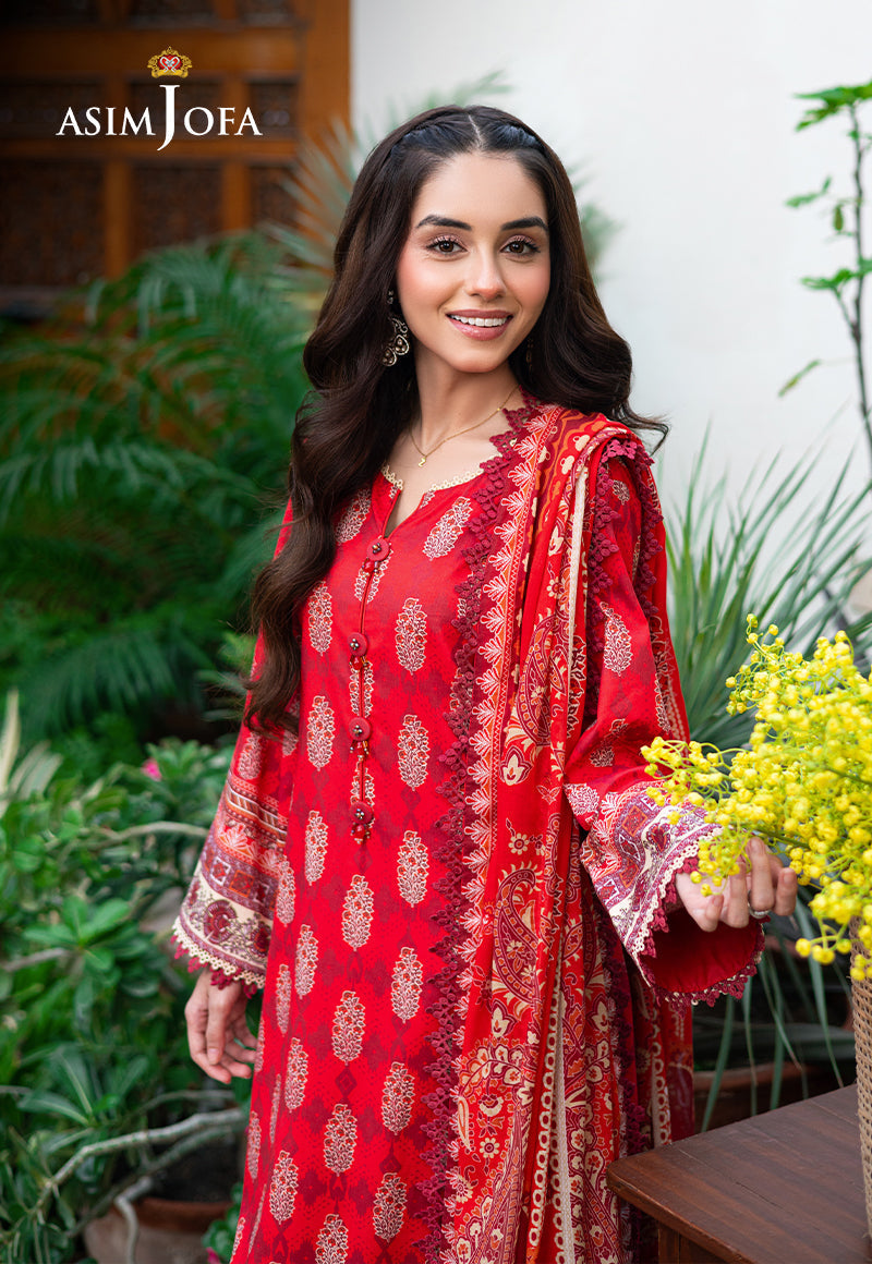 Asim Jofa | Prints Drop 2 |  AJUUB-35 - Saira Saqlain