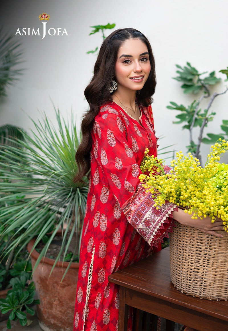 Asim Jofa | Prints Drop 2 |  AJUUB-35 - Saira Saqlain