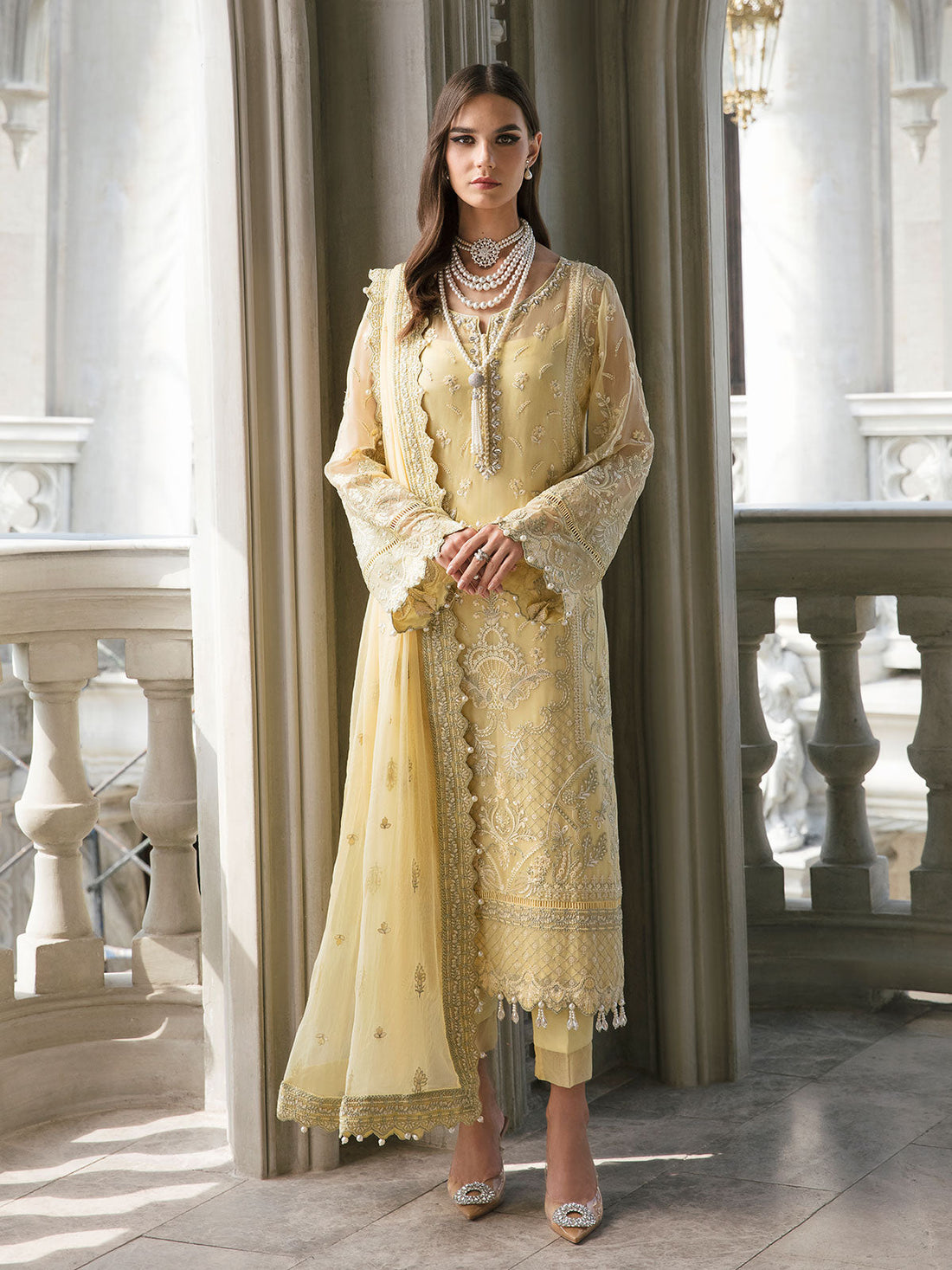 Gulaal | Embroidered Chiffon | SAHAR 04 - Saira Saqlain