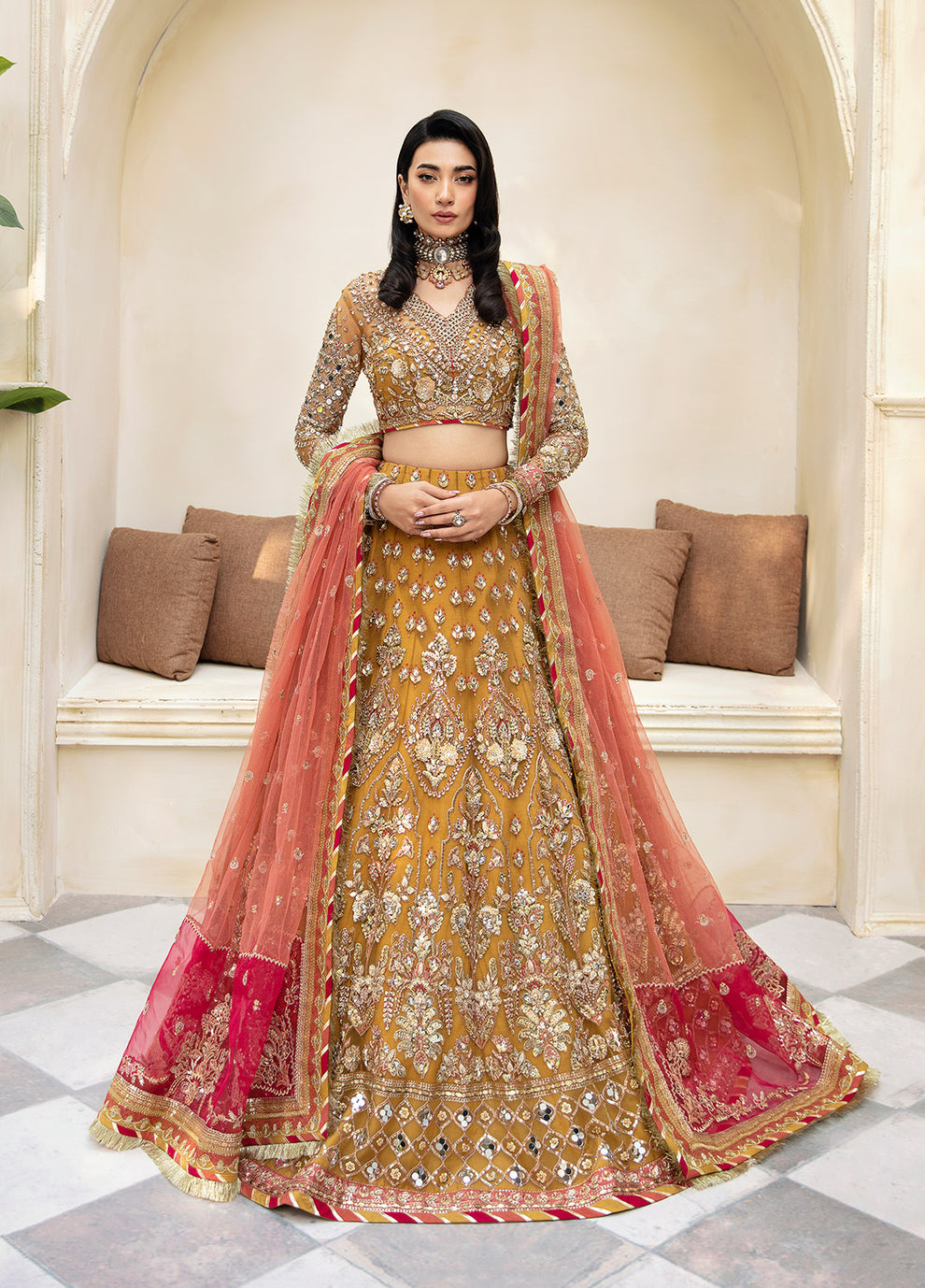 Gulaal | Wedding Formals | Miraas GL-WS-23V1-35 - Saira Saqlain