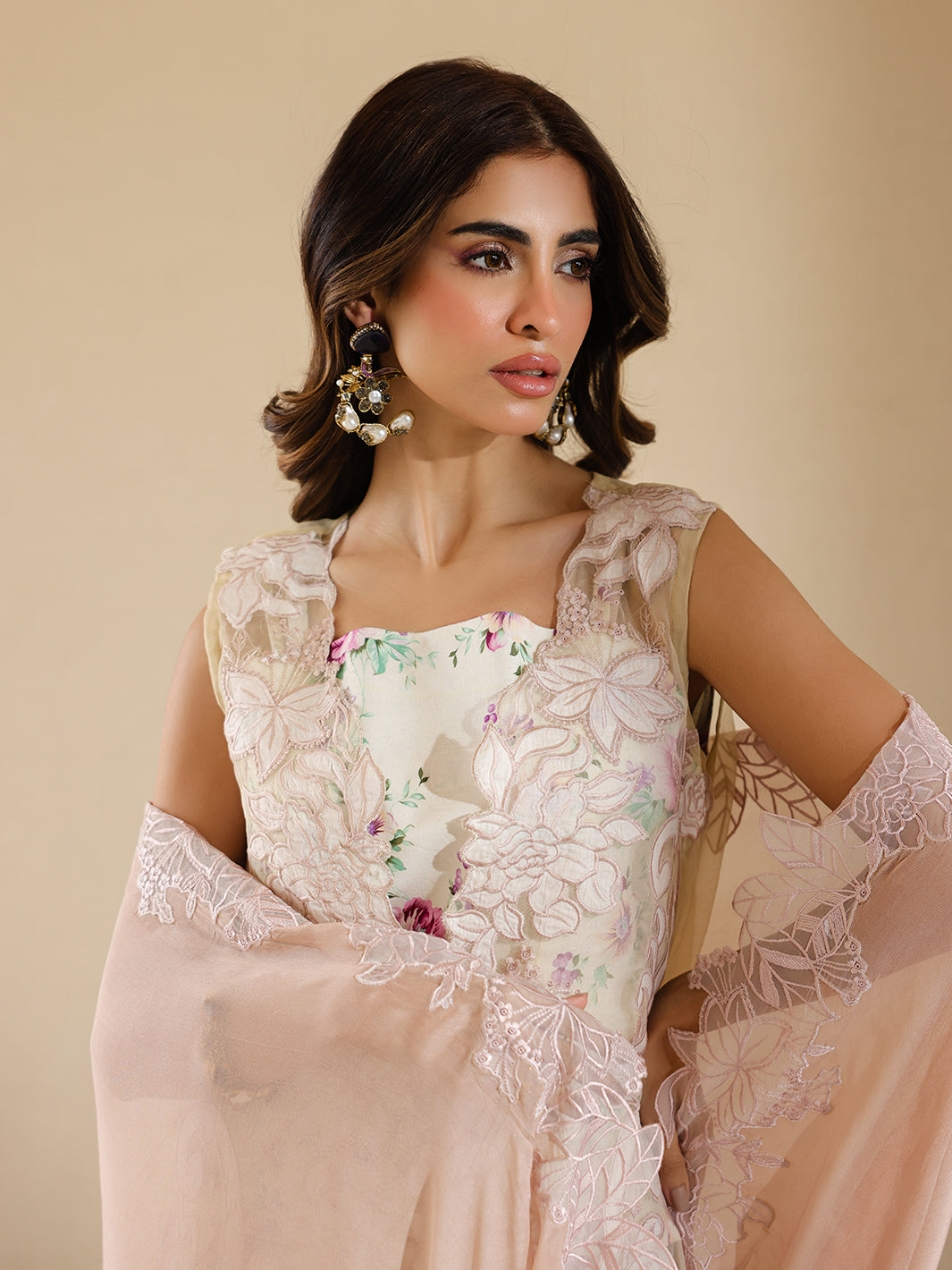 Faiza Faisal | Marine Luxury Lawn 25 | ELISHA -   Ladies Clothes -  Saira Saqlain