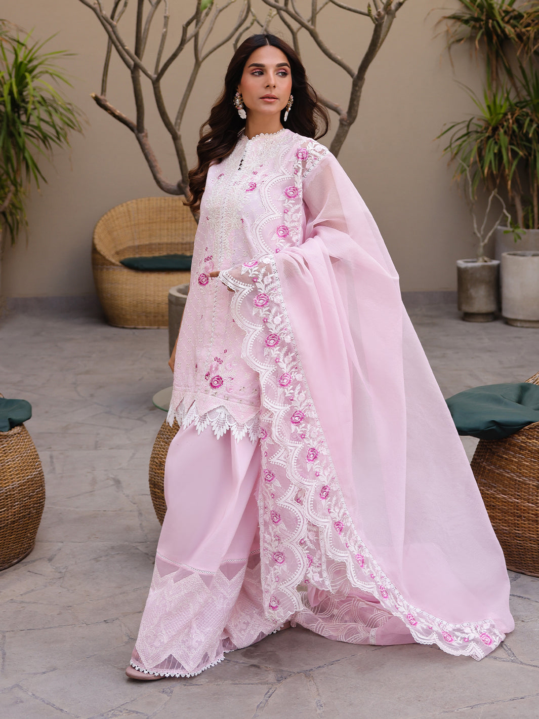 Faiza Faisal | Marine Luxury Lawn 25 | RENA -   Ladies Clothes -  Saira Saqlain