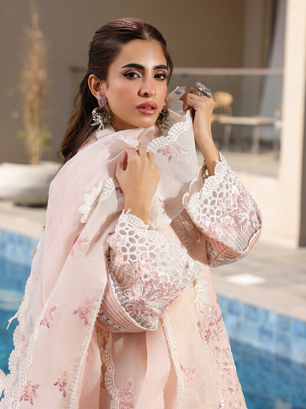 Faiza Faisal | Marine Luxury Lawn 25 | MARIA -   Ladies Clothes -  Saira Saqlain