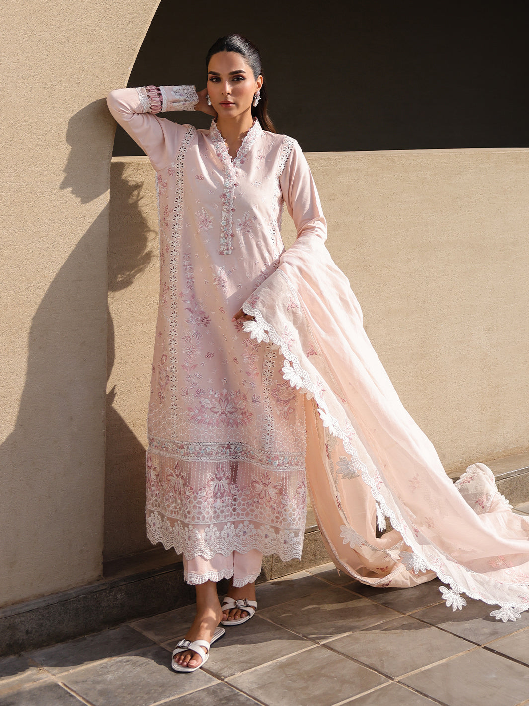 Faiza Faisal | Marine Luxury Lawn 25 | MARIA -   Ladies Clothes -  Saira Saqlain