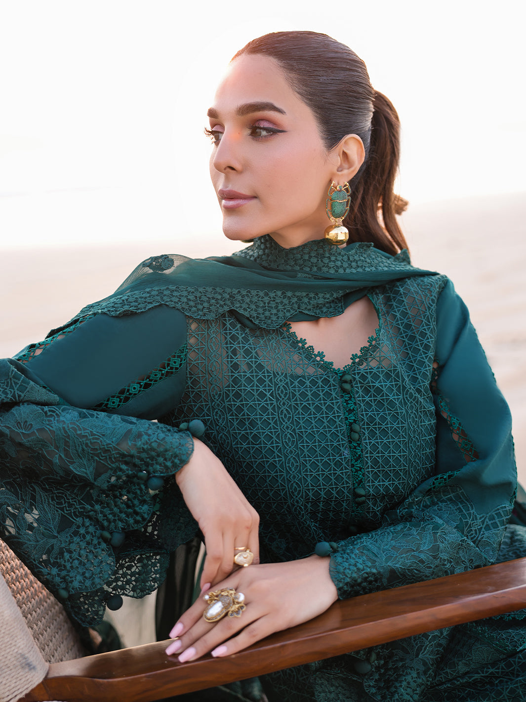 Faiza Faisal | Marine Luxury Lawn 25 | SOPHIA -   Ladies Clothes -  Saira Saqlain