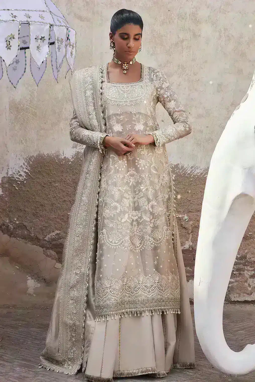 Afrozeh | Dastangoi Wedding Formals | Ulfat - Saira Saqlain