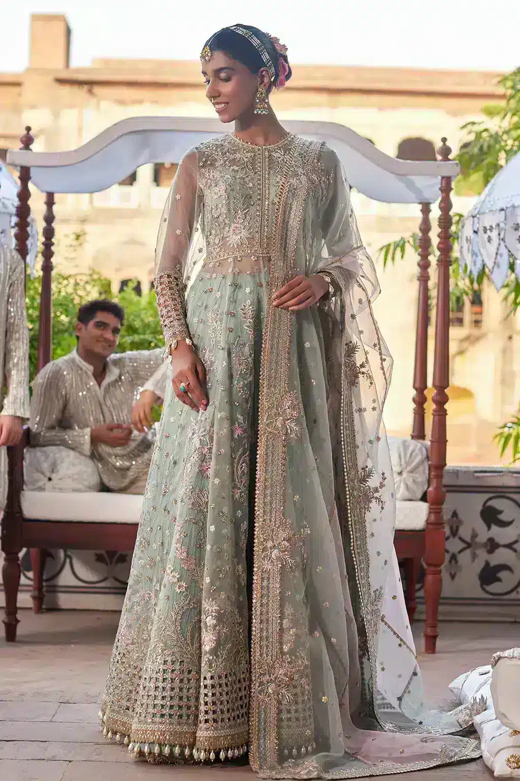 Afrozeh | Dastangoi Wedding Formals | Mehrunisa - Saira Saqlain