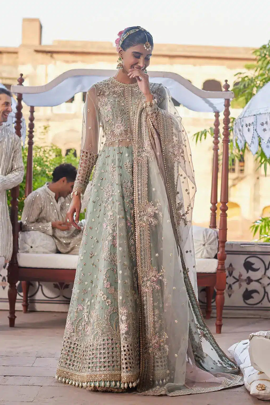 Afrozeh | Dastangoi Wedding Formals | Mehrunisa - Saira Saqlain