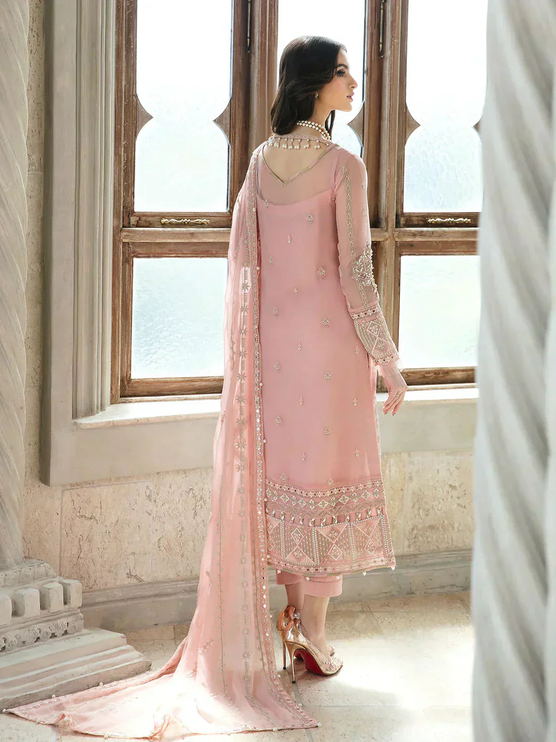 Gulaal | Embroidered Chiffon 23 | ISABELLA 01 - Saira Saqlain