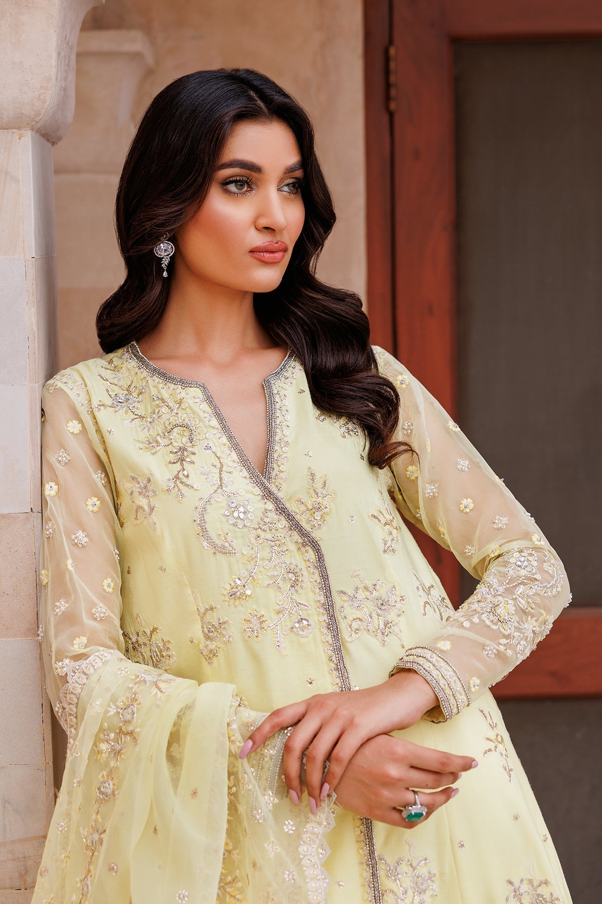 Mina Kashif | Shahbano Luxury Pret 24 | Abira - Saira Saqlain