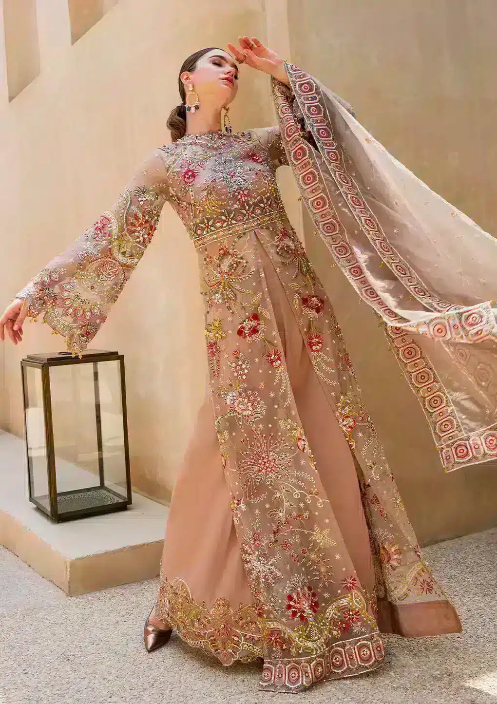 Elaf Premium | Evara Wedding 23 | EEB-01 FEZ - Saira Saqlain