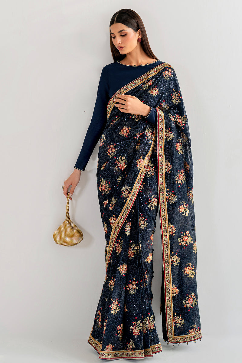 Jazmin | Formals Collection | Raw Silk UR-7025 - Saira Saqlain