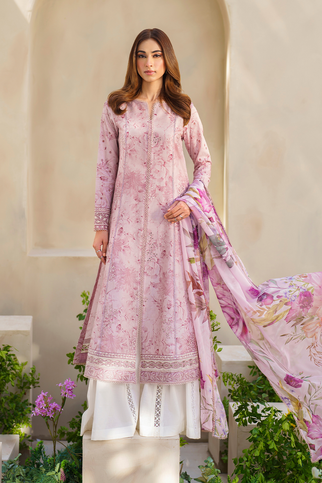 Iznik | Festive lawn 24 | SFL-06 - Saira Saqlain