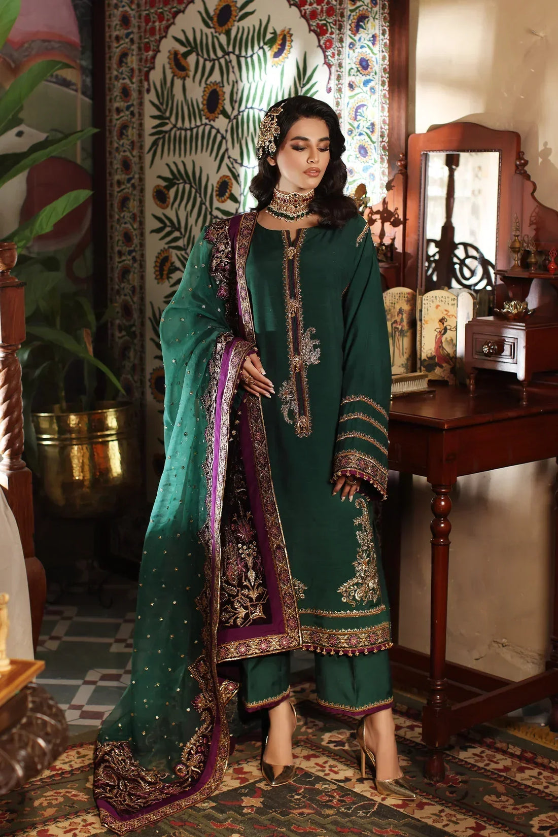 Mina Kashif | Meeral Formals 23 | MKF23-15 - Saira Saqlain