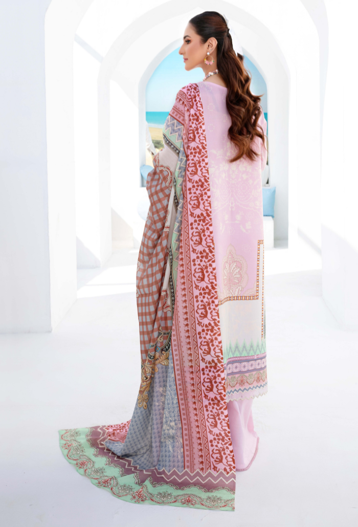 Humdum | Saira Bano Lawn 24 | D08 - Saira Saqlain