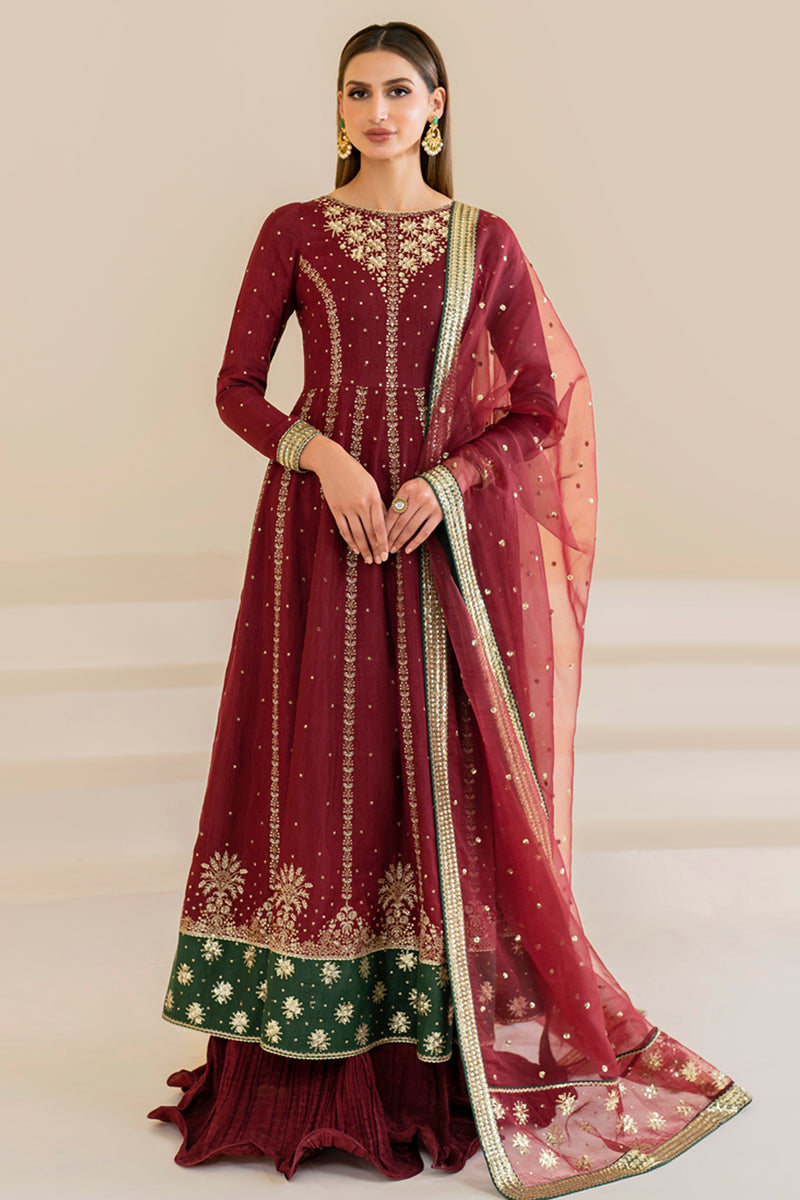 Jazmin | Formals Collection | Raw Silk UR-7018 - Saira Saqlain