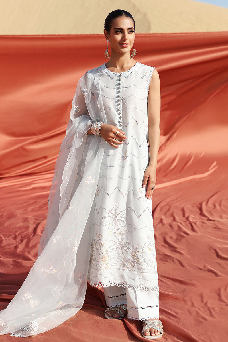 Cross Stitch | Eid Lawn 24 | FLORAL TALE - Saira Saqlain